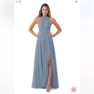 Azazie Irman bridesmaids dress -twilight color